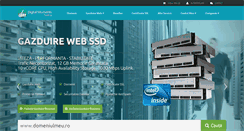 Desktop Screenshot of dmhosting.ro